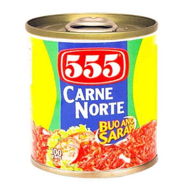 555 牛肉鹽漬罐頭（Carne Norte）100克