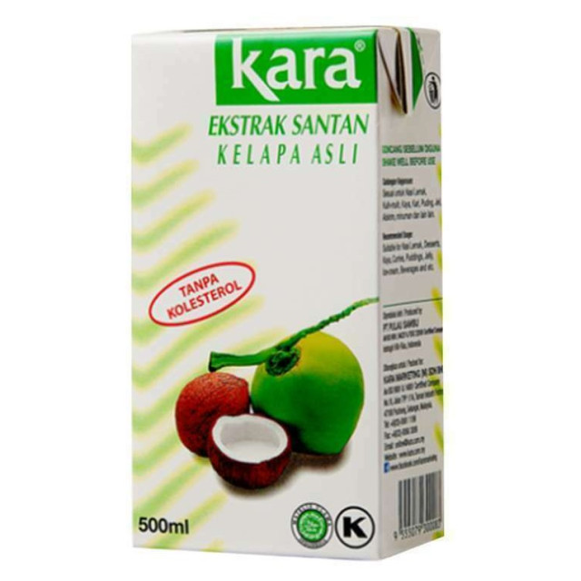 Kara 椰漿／椰漿奶油／即用型椰漿（500 毫升）