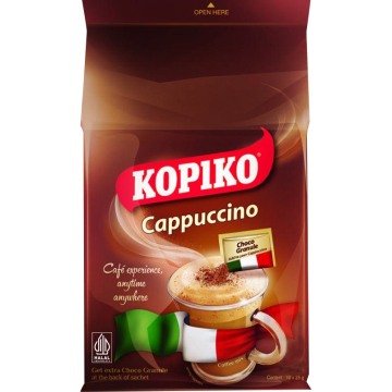 KOPIKO三合一卡布奇諾即溶咖啡(24.75g*10包)