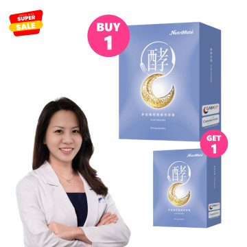 NUTRIMATE 你滋美得夢遊纖境雙酵夜膠囊（30粒／盒）