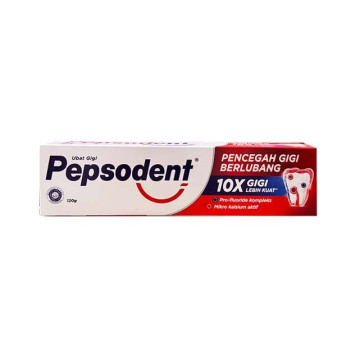 Pepsodent／預防蛀牙／強效10倍牙膏／120克