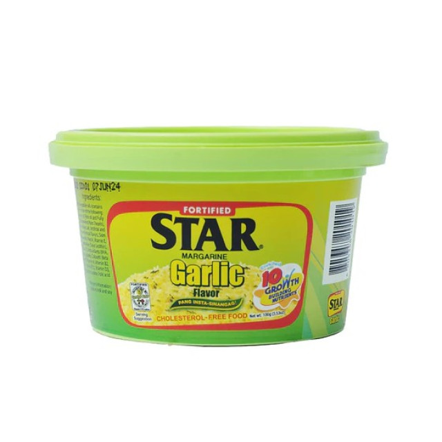 STAR Margarine 大蒜風味奶油抹醬｜100公克