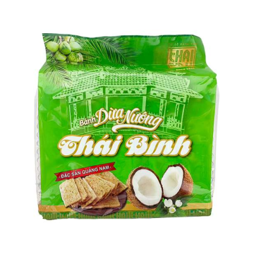 Thái Bình 椰子烤饼 越南广南特产（150克）