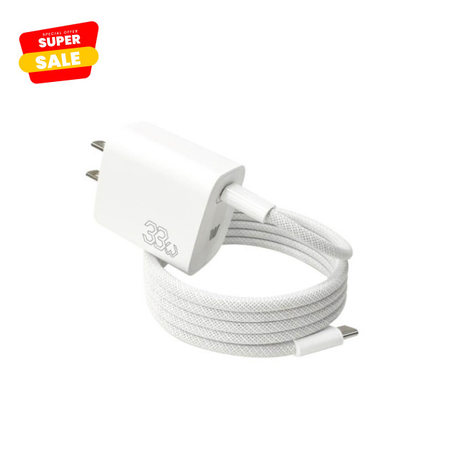 Wephone 磁吸線快速充電組 -電源供應器 + 100W磁吸充電線 Type C to Type C (線長120cm)